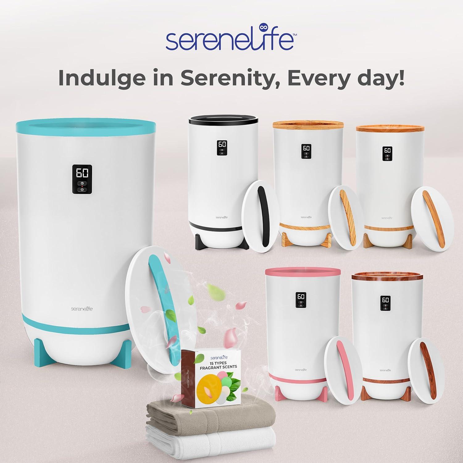 SereneLife Single Touch Electric Towel Warmer