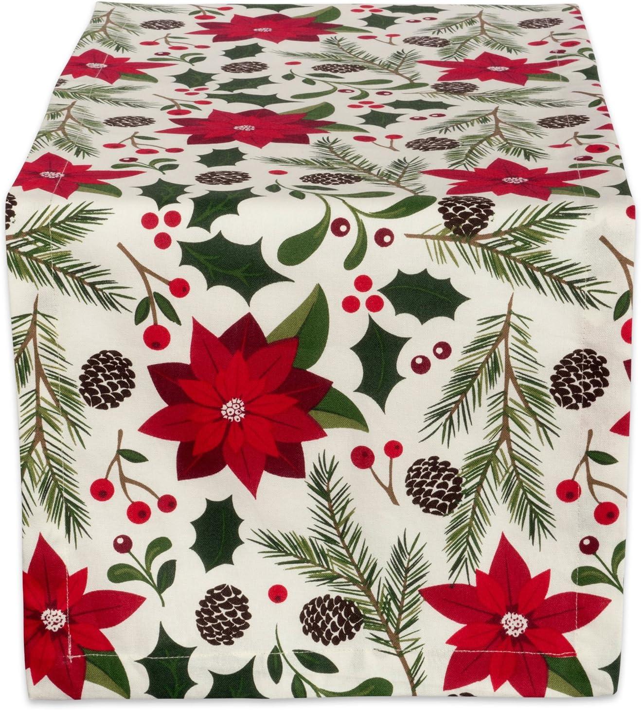 WOODLAND CHRISTMAS TABLE RUNNER 14x72