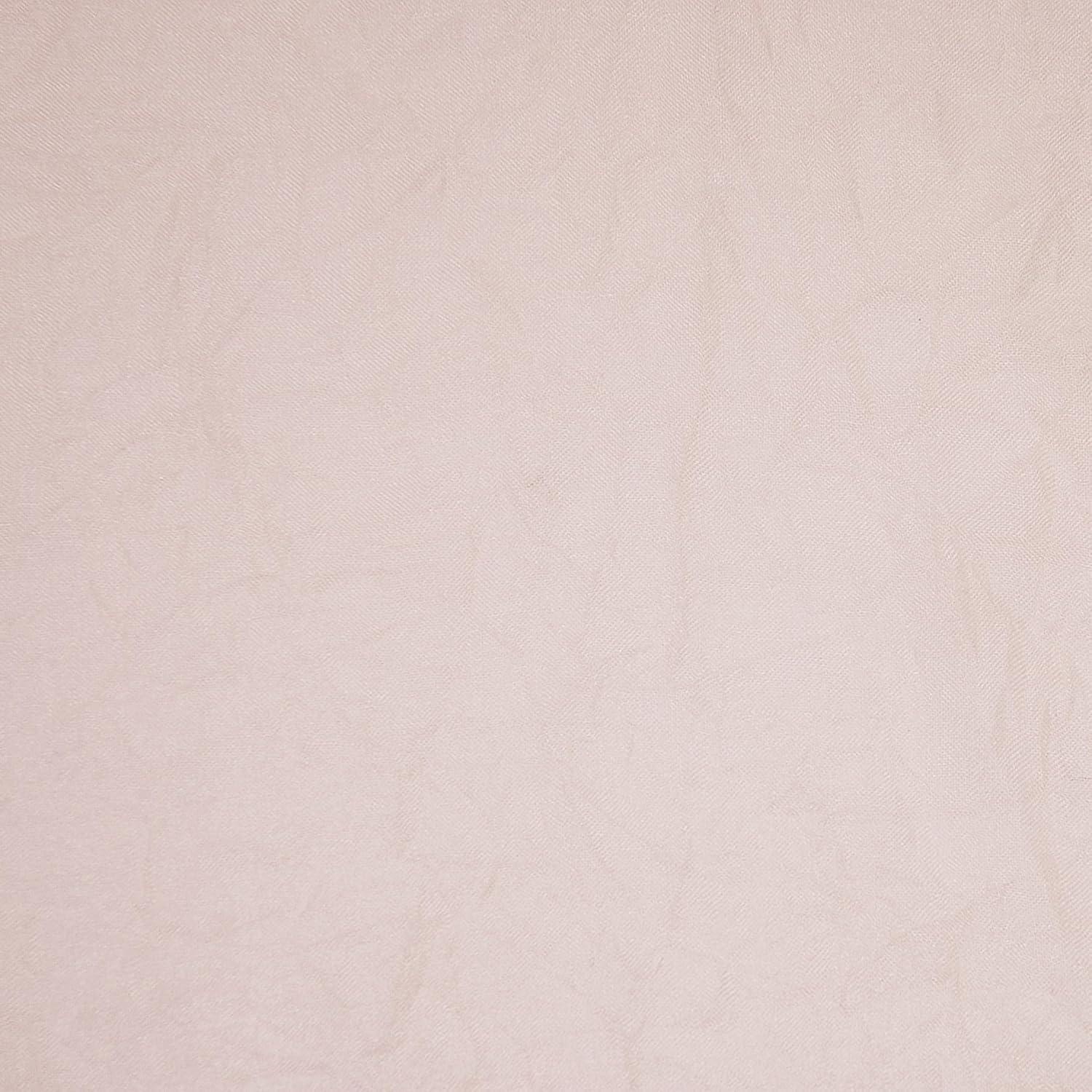 50"x95" No. 918 Sheer Avril Crushed Texture Rod Pocket Curtain Panel Blush: Sheer Curtain Panels, Transitional Style