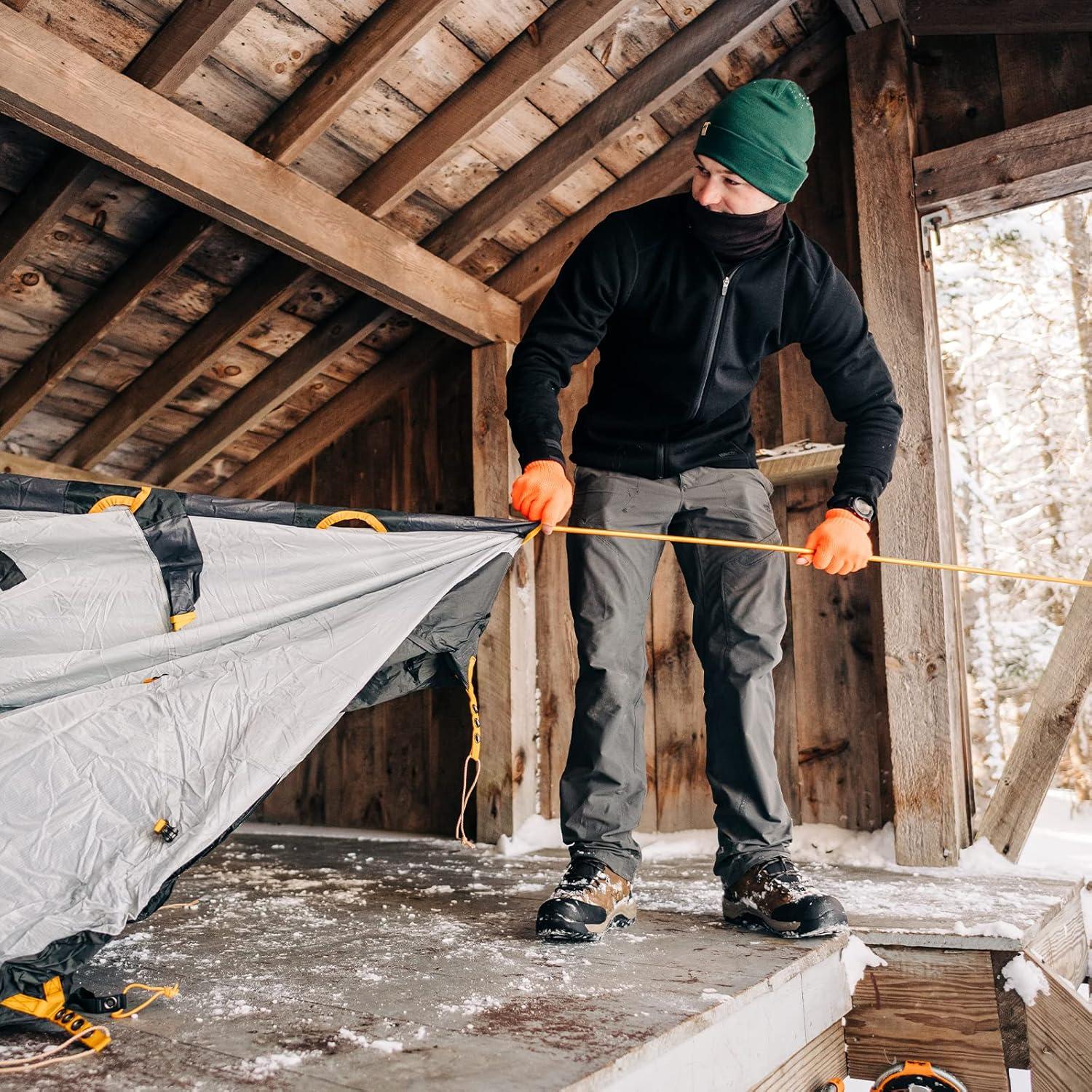 Minus33 Merino Wool Midweight - Neck Gaiter 100% Merino Wool Dark Brown