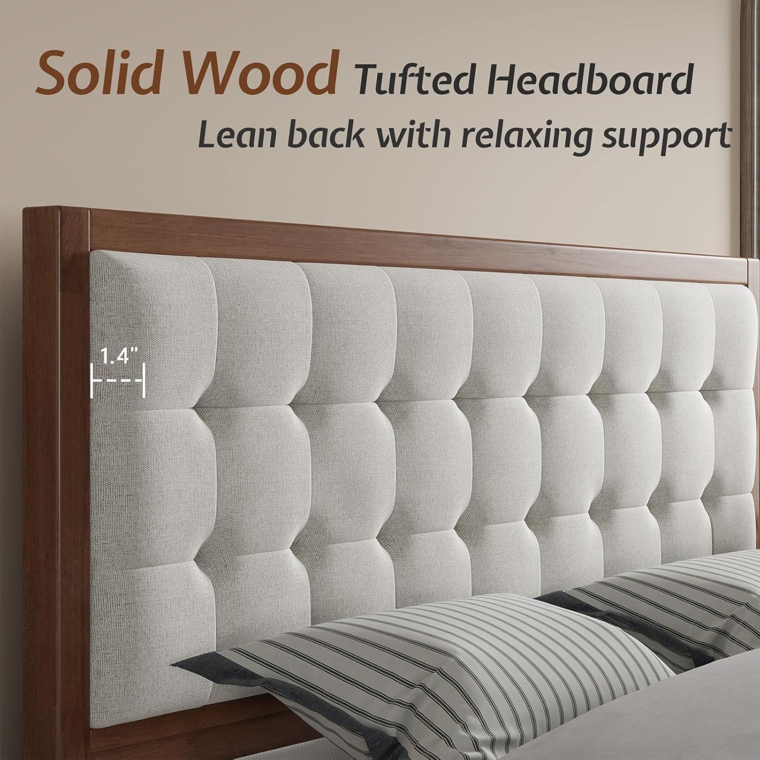 Wade Logan® Behka Upholstered Platform Bed