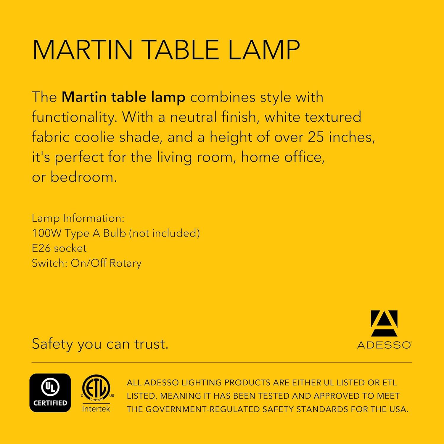 Modern Wood Table Lamp