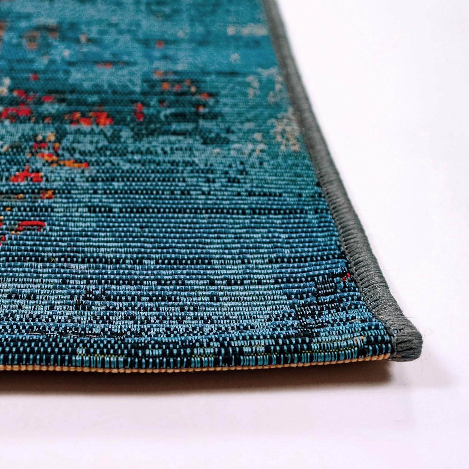 Liora Manne Marina Suzanie Indoor/Outdoor Area Rug Blue 3'11" x 5'10"