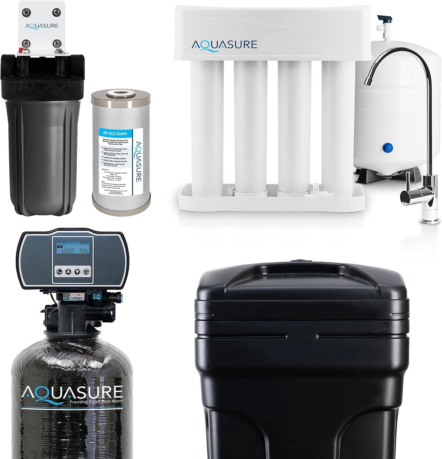 Aquasure 32,000 Grain Whole House Water Filtration System