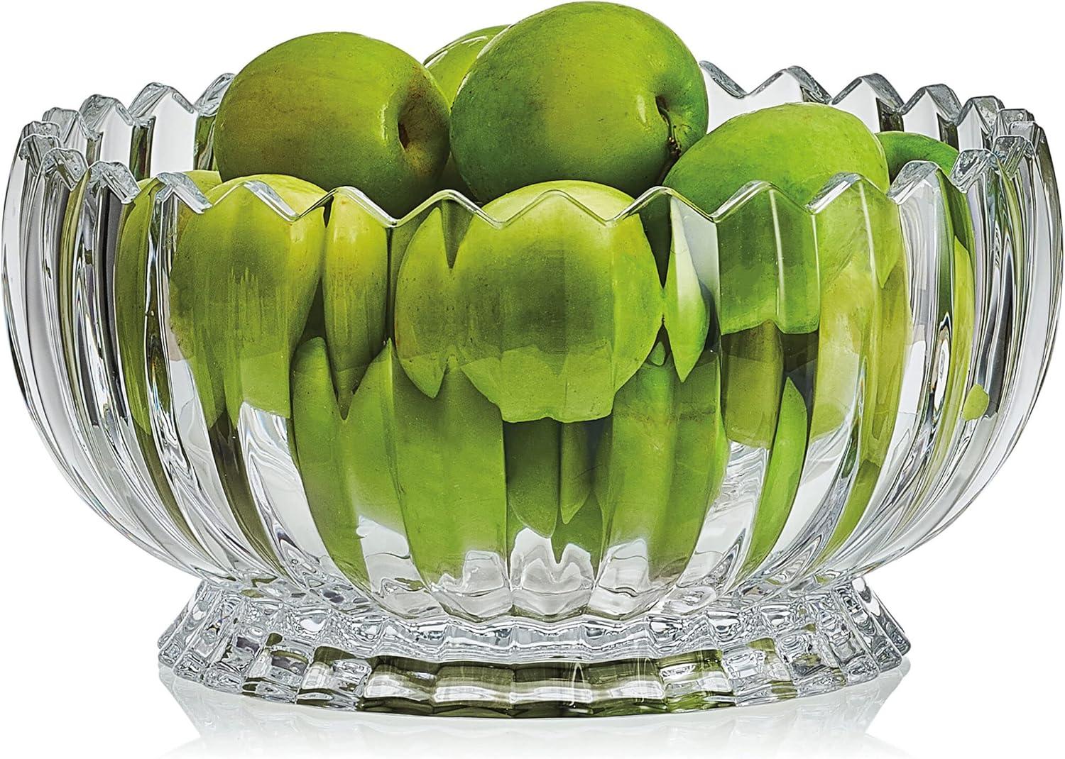 Mikasa Mikasa Estate 9 in. Decorative Footed Glass Bowl