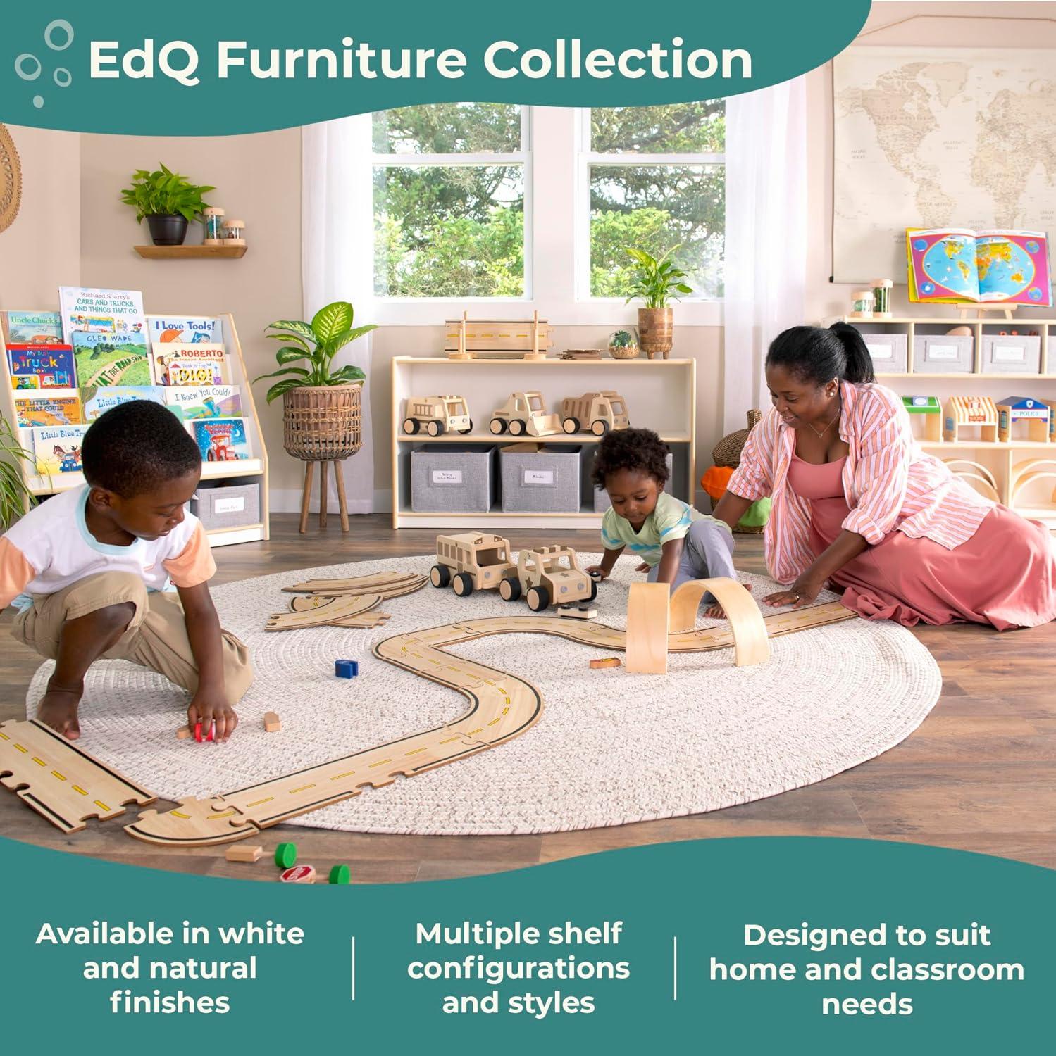 EdQ Essentials Bin Cubby Storage Organizer