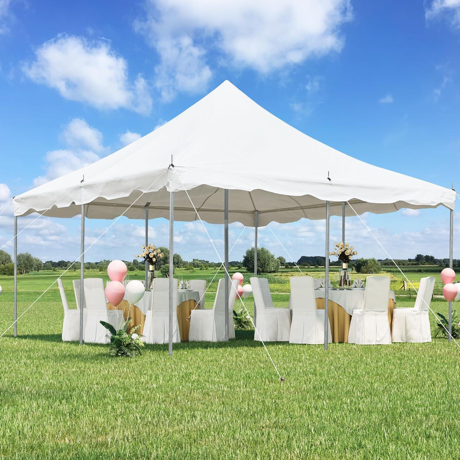 Party Tents Direct Galvanized Party Steel Tent