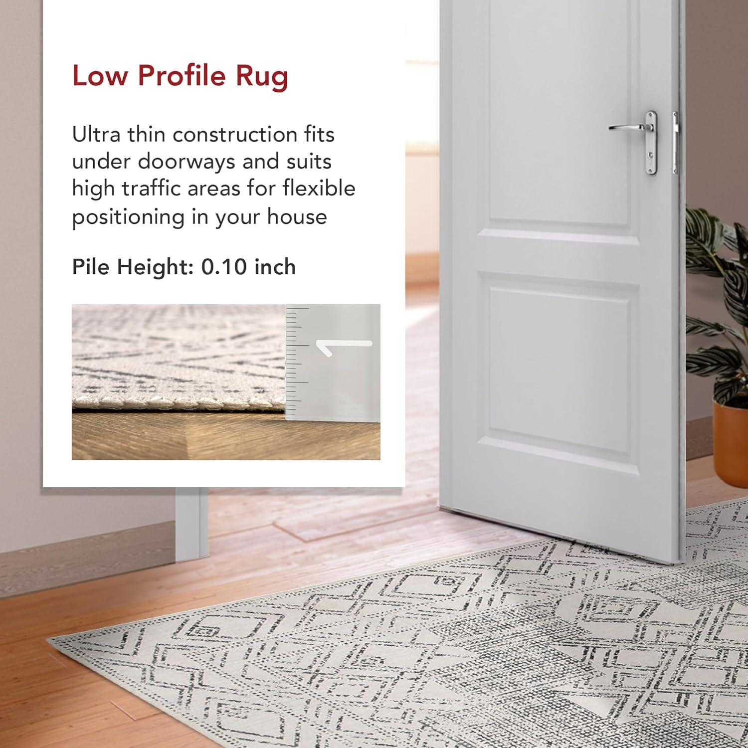 Nuloom Mia Machine Washable Geometric Medallion Indoor Area Rug