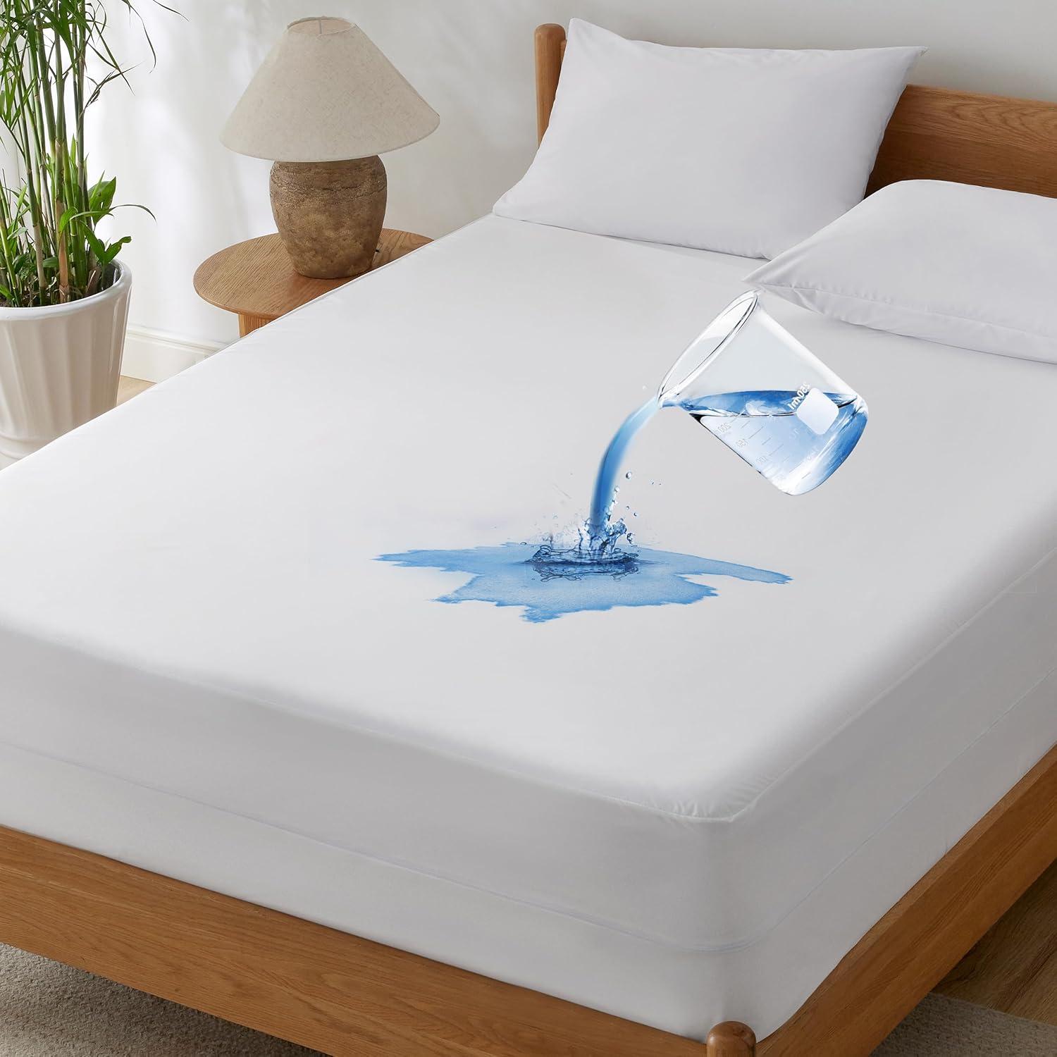 Bedsure Bedsure Waterproof Zippered Mattress Protector
