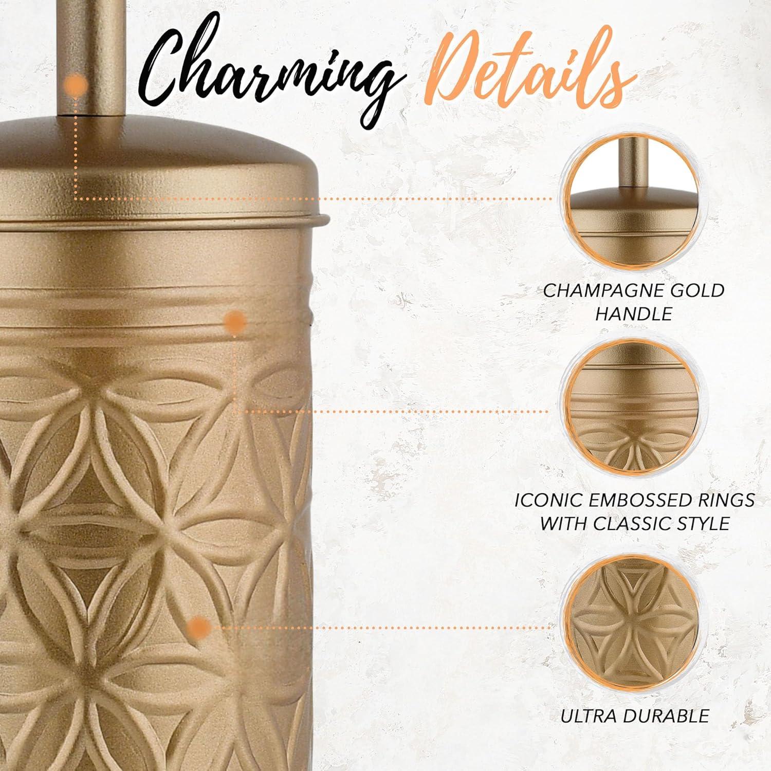 Autumn Alley Autumn Alley Alley Metal Toilet Brush And Holder