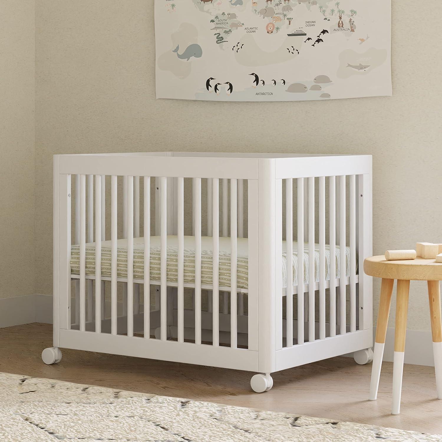 Yuzu 8-In-1 Convertible Crib With All-Stages Conversion Kits