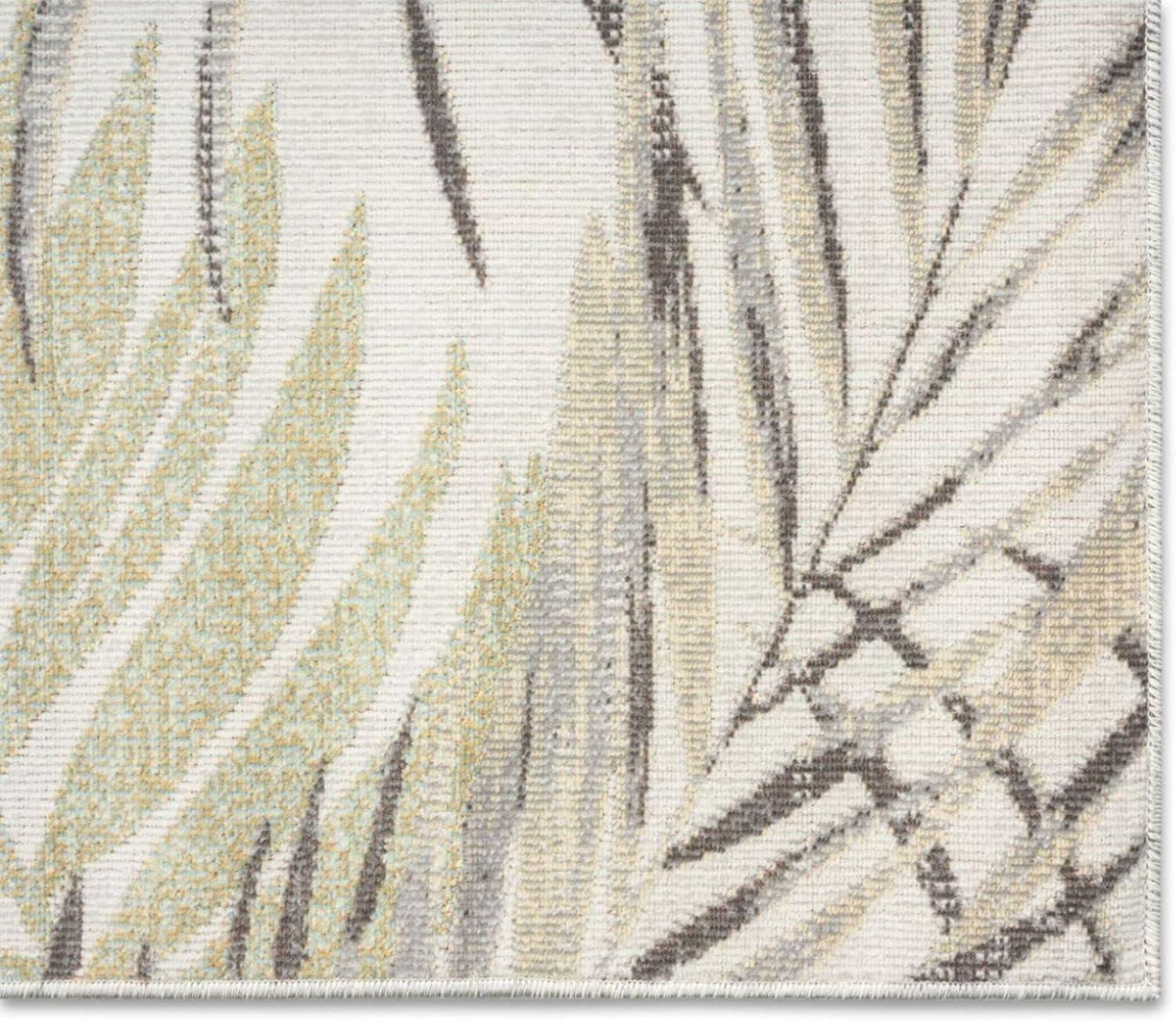 Tommy Bahama Malibu Palm Springs Coastal Indoor/Outdoor Area Rug, Ivory/Green