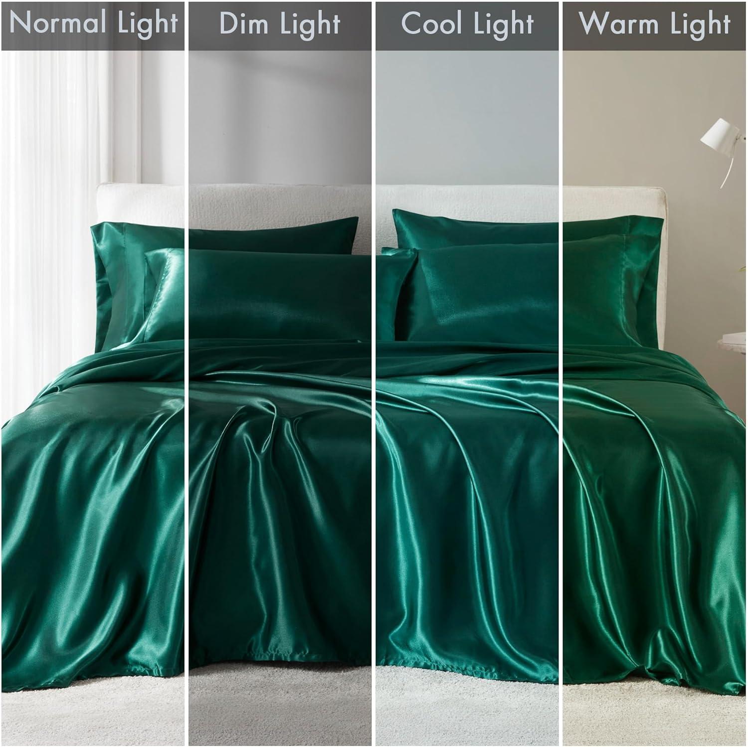 Madison Park Essentials Satin Luxury Sheet Set