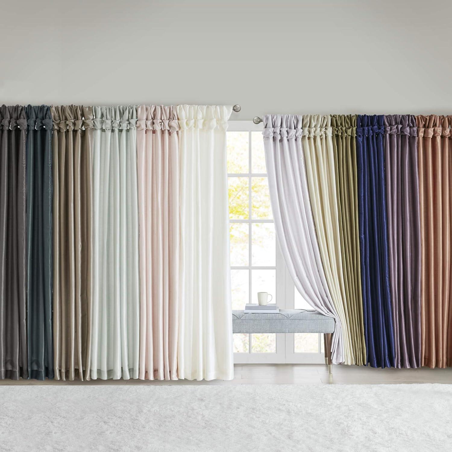 Madison Park Rivau Light-Filtering Single Curtain Panel