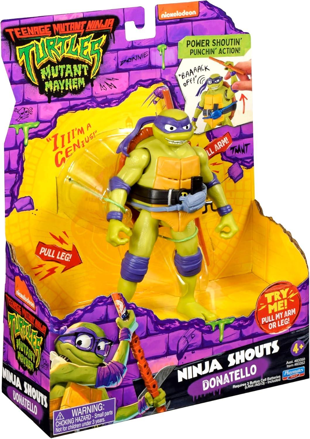 Donatello Deluxe Ninja Shouts Figure