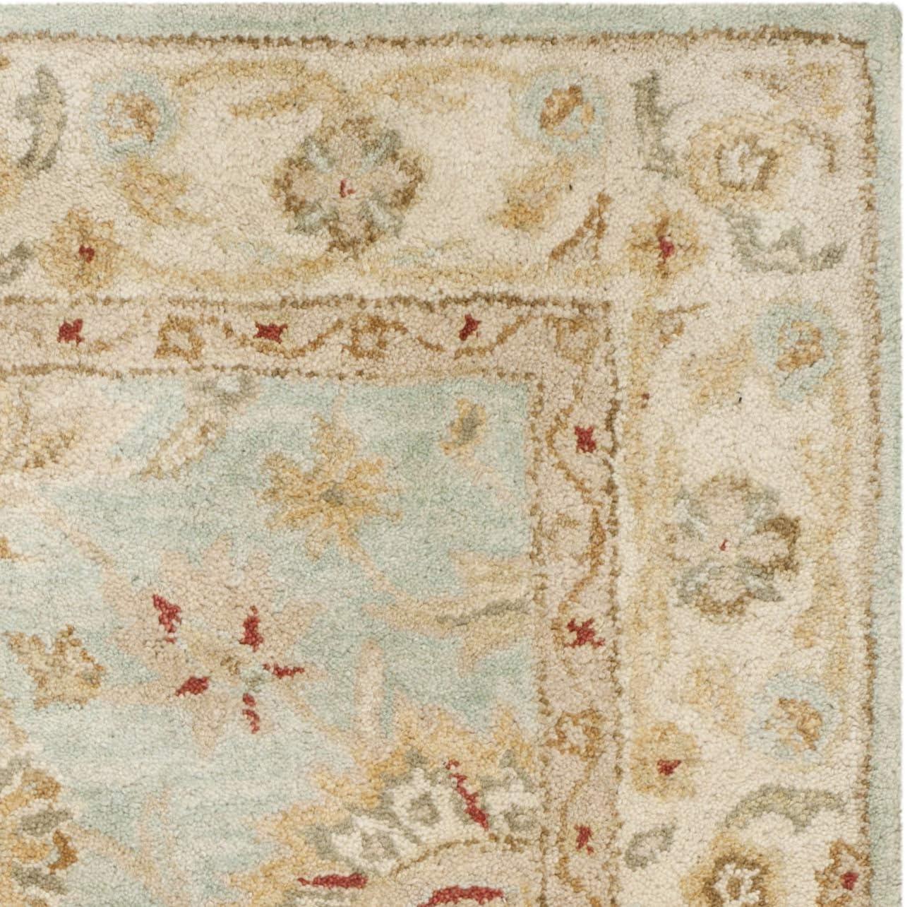 Antiquity AT822 Hand Tufted Accent Rug - Grey Blue/Beige - 2'3"x4' - Safavieh.