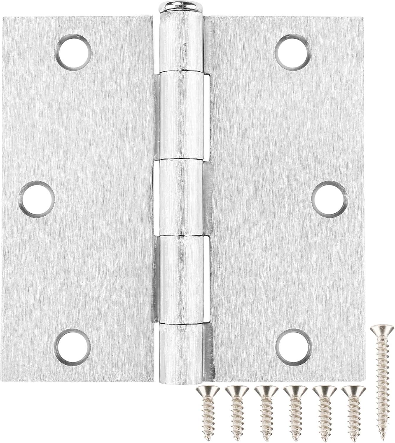 Design House 3.5" H x 3.5" W Butt Bearing Door Hinges (Set of 3)