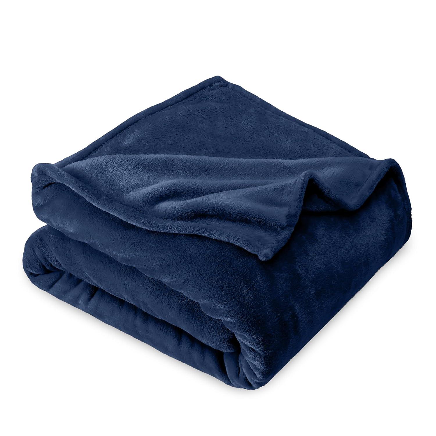 Bare Home Bare Home Microplush Fleece Blanket - Fuzzy, Warm, Bed/Throw Blanket