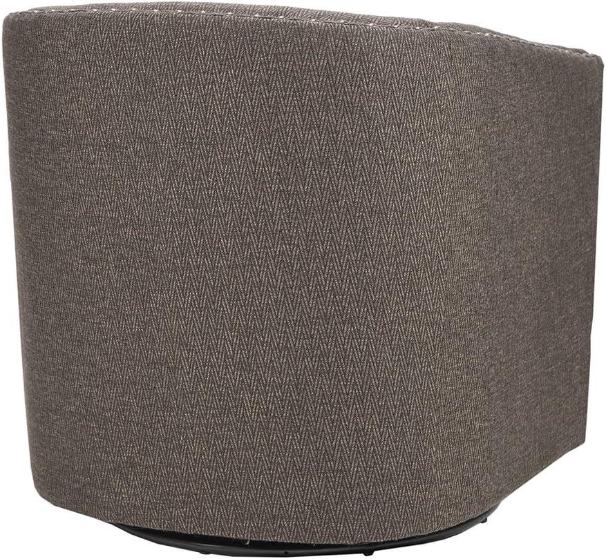 George Oliver Swivel Chair, Barrel Chair, Accent Chair, Living Room Single Chair