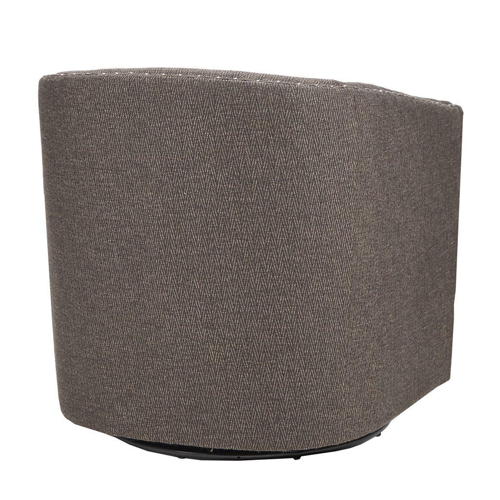 George Oliver Swivel Chair, Barrel Chair, Accent Chair, Living Room Single Chair