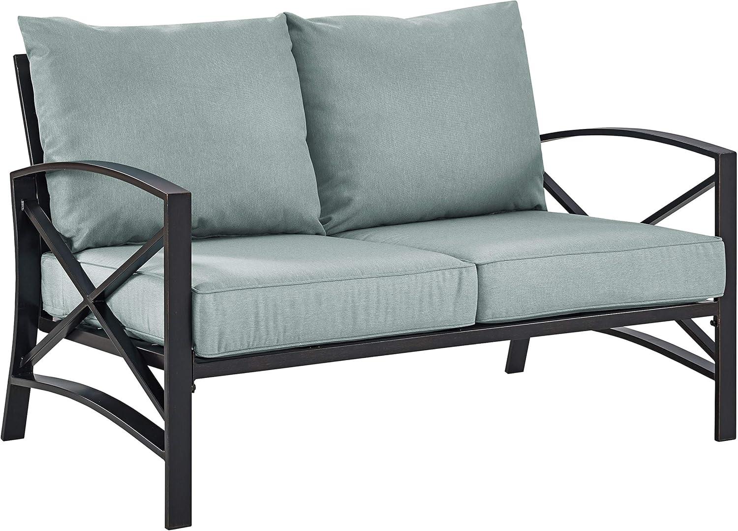 Crosley Kaplan Outdoor Patio Loveseat