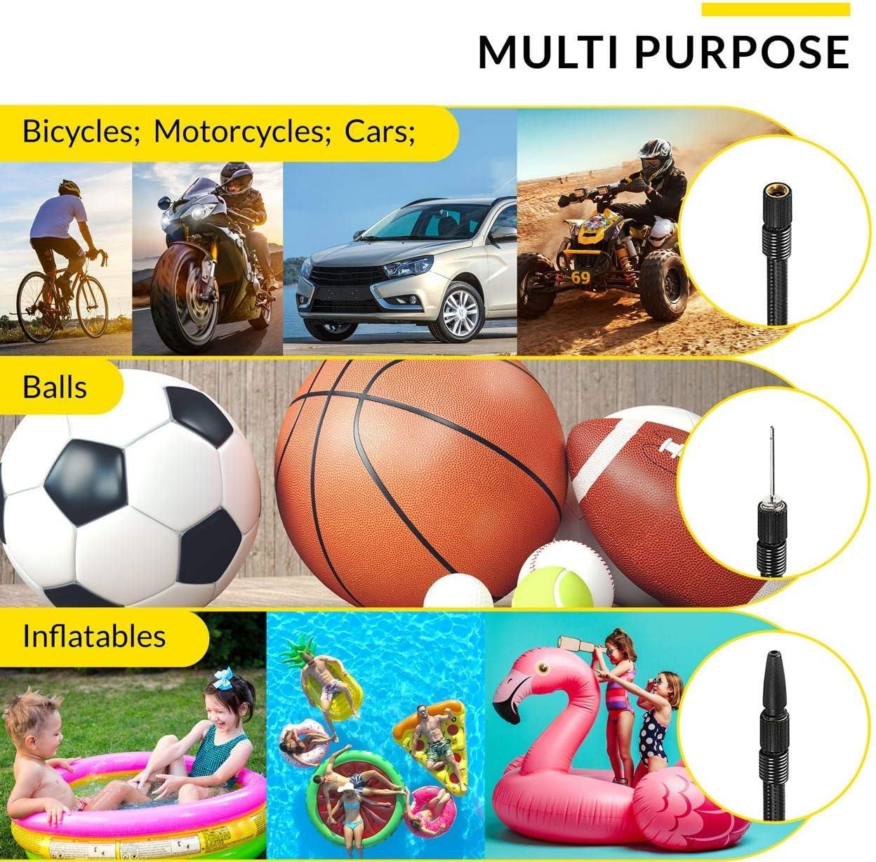 Kensun Air Compressor for Tires - Portable Tire Inflator Air Pump for Car - Electric Tire Compressor for Home and Car - Air Compressor Tire Pump - Air Pump for Cars, BIkes, And Inflatables