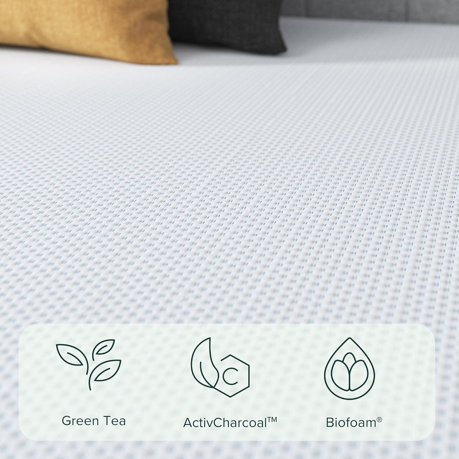 Zinus Zinus Medium Firm Green Tea Memory Foam Mattress