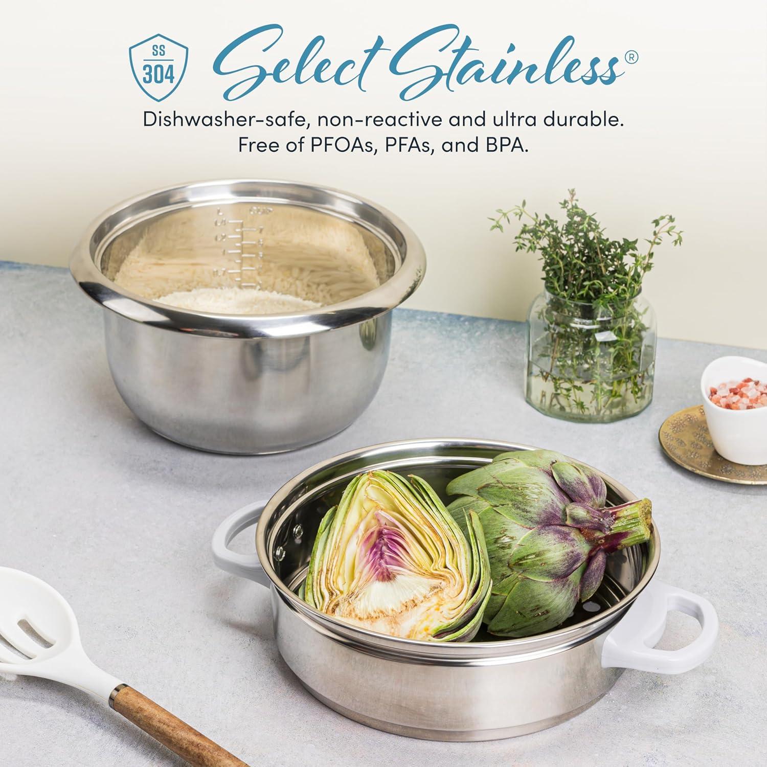 Aroma Aroma  7-Cup (Uncooked) / 14-Cup (Cooked), 3Qt. Rice & Grain Cooker, Stainless Steel Inner Pot, Steam Tray Included