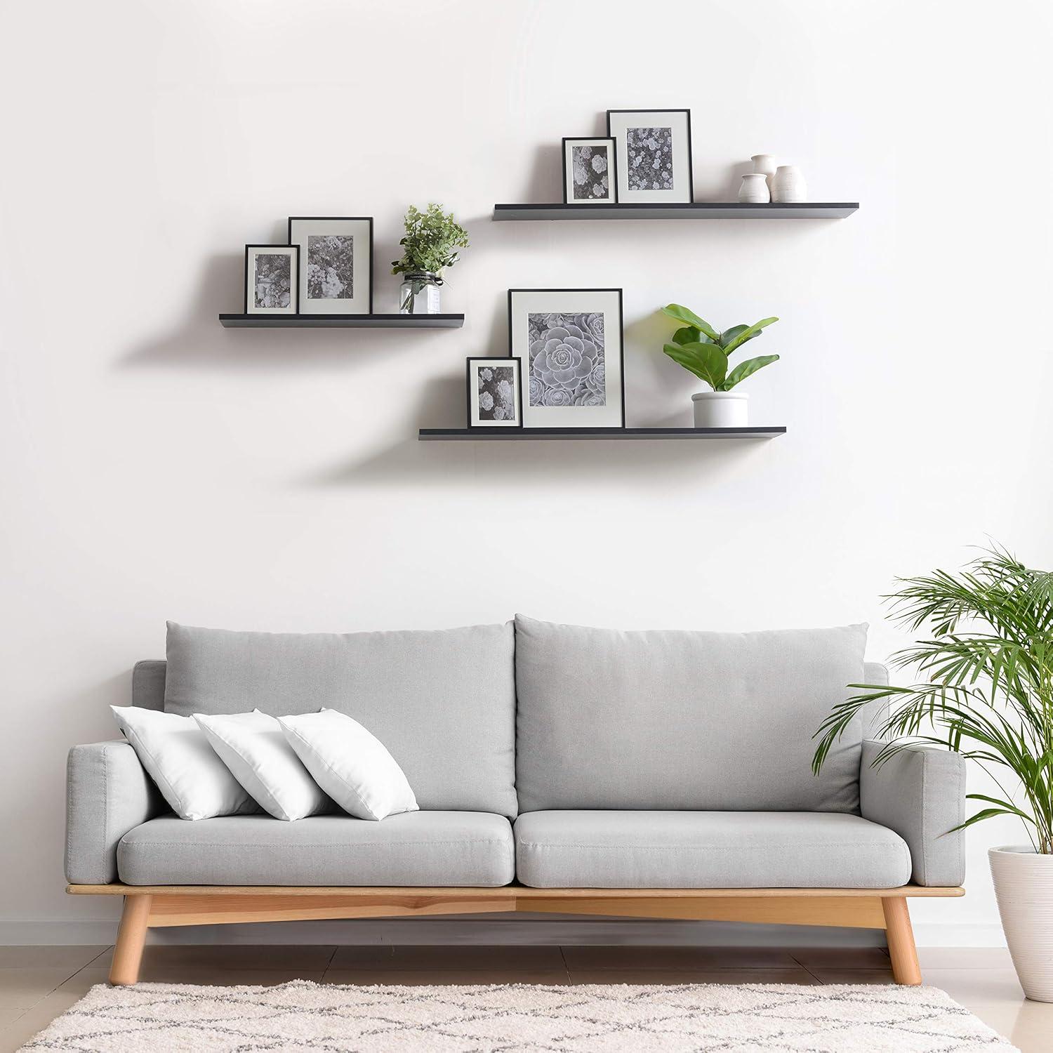 Delta Design 2 Piece Wall Shelf Set (Set of 2)