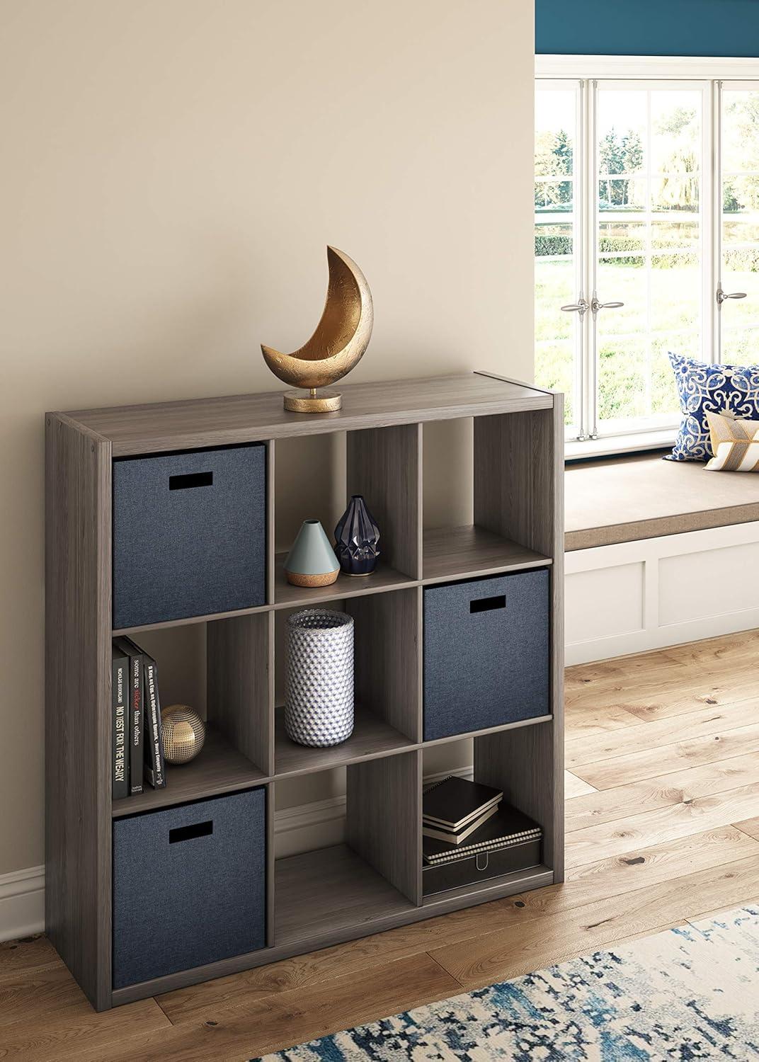 43.98" H x 43.82" W Decorative Cube Bookcase