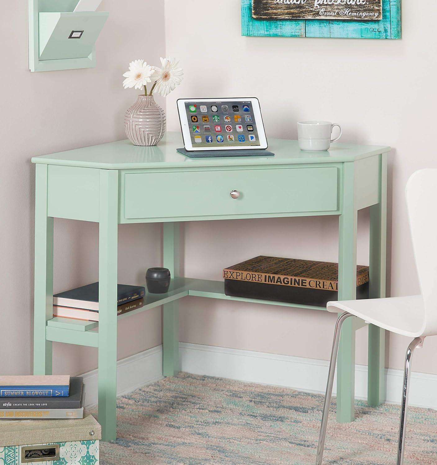 Medford Corner Desk with Drawer - Buylateral