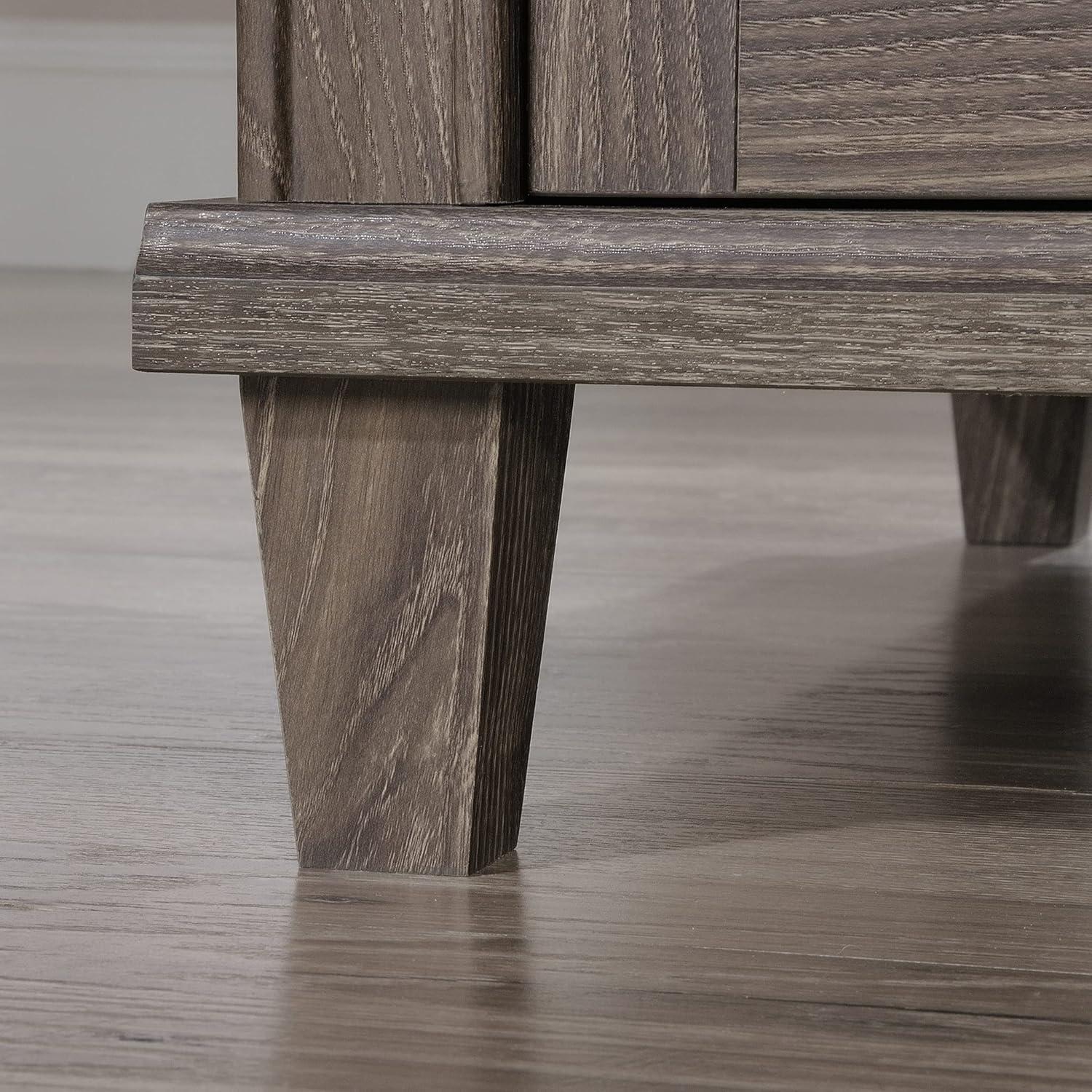 Sauder Hammond Executive Desk, Emery Oak Finish