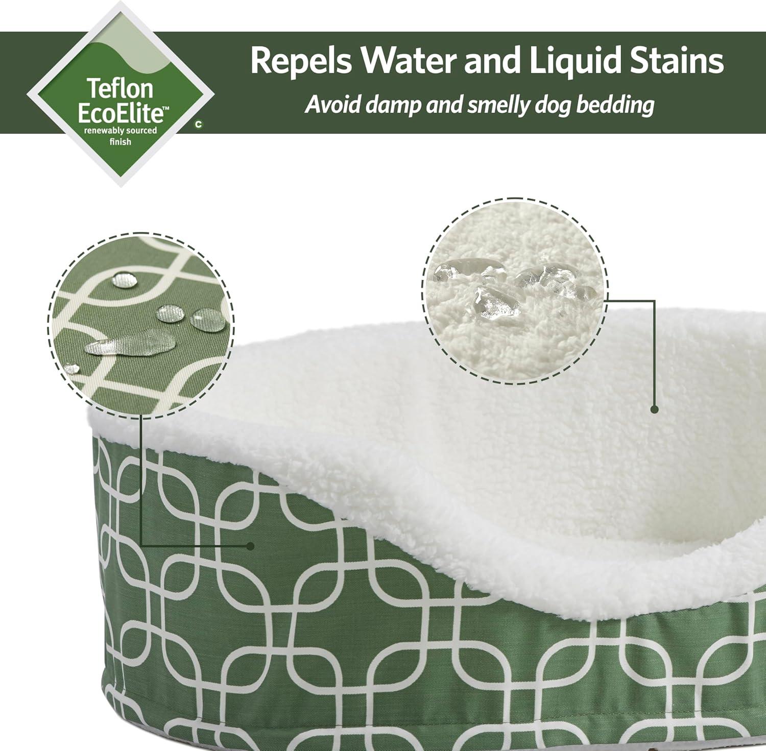 Midwest Homes For Pets Quiet Time Orthopedic Egg-Crate Nesting Pet Bed w/ Polytetrafluoroethylene Fabric Protector