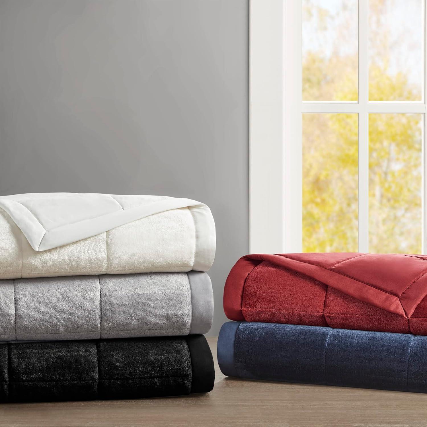 Madison Park Coleman Reversible HeiQ Smart Temperature Down Alternative Blanket