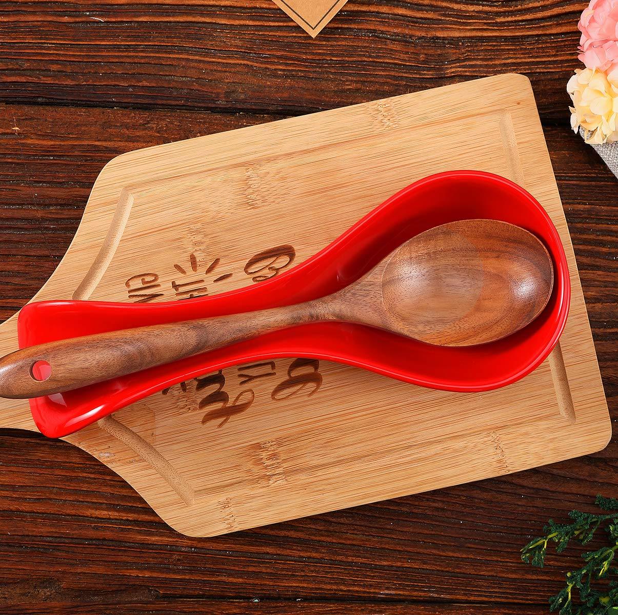 Red Barrel Studio® Newmont Ceramic / Porcelain Oval Spoon Rest