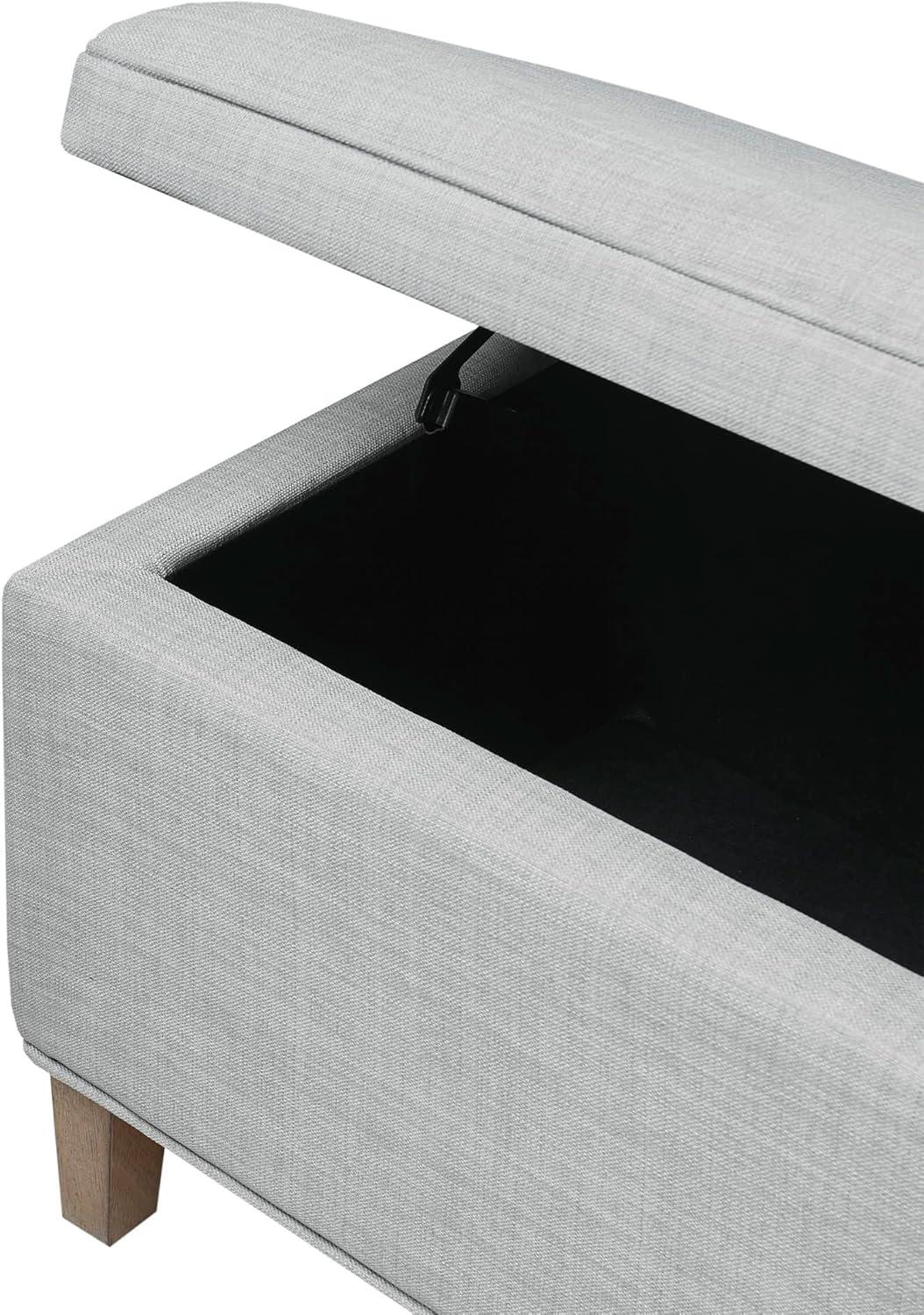 Caymus Upholstered Flip Top Storage Bench