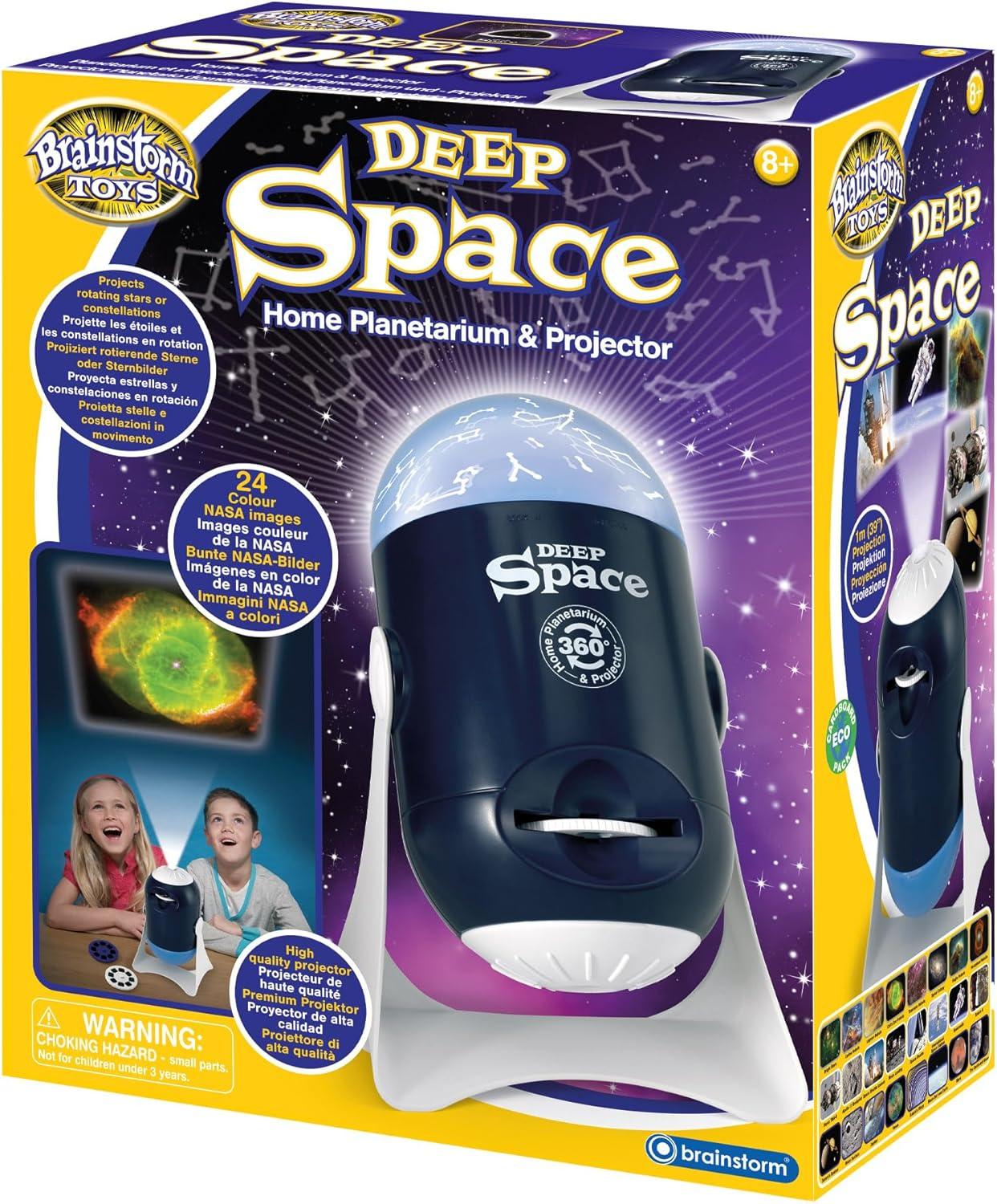 Deep Space Home Planetarium and Projector with Rotating Stars