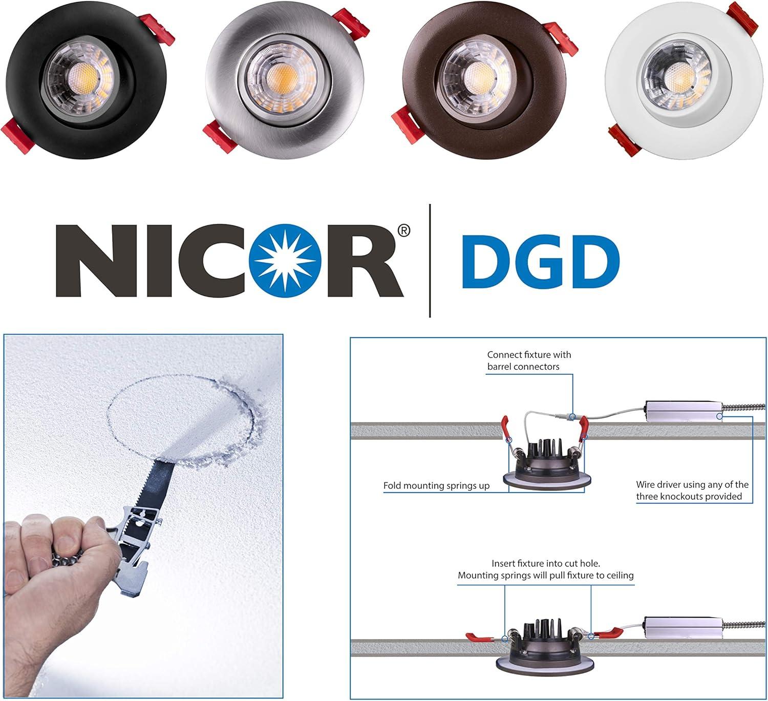 Dimmable Circle Flush Mount