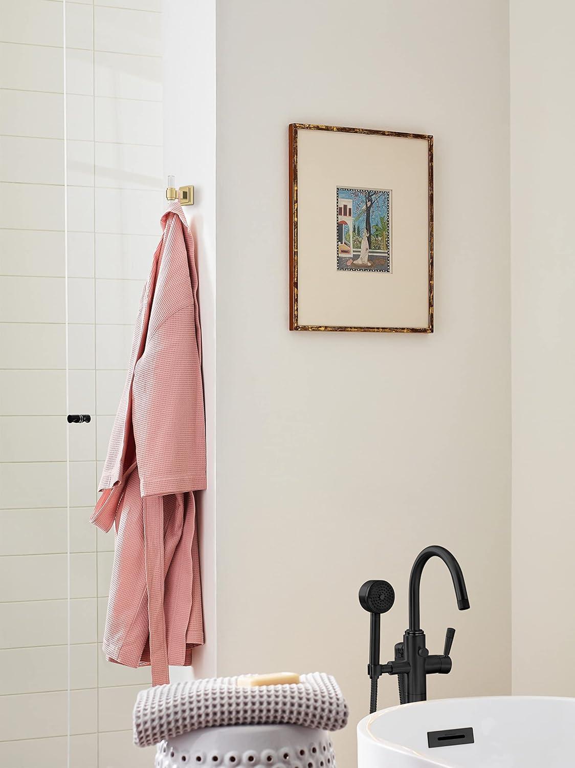 Amerock Glacio Wall Mounted Towel and Robe Hook