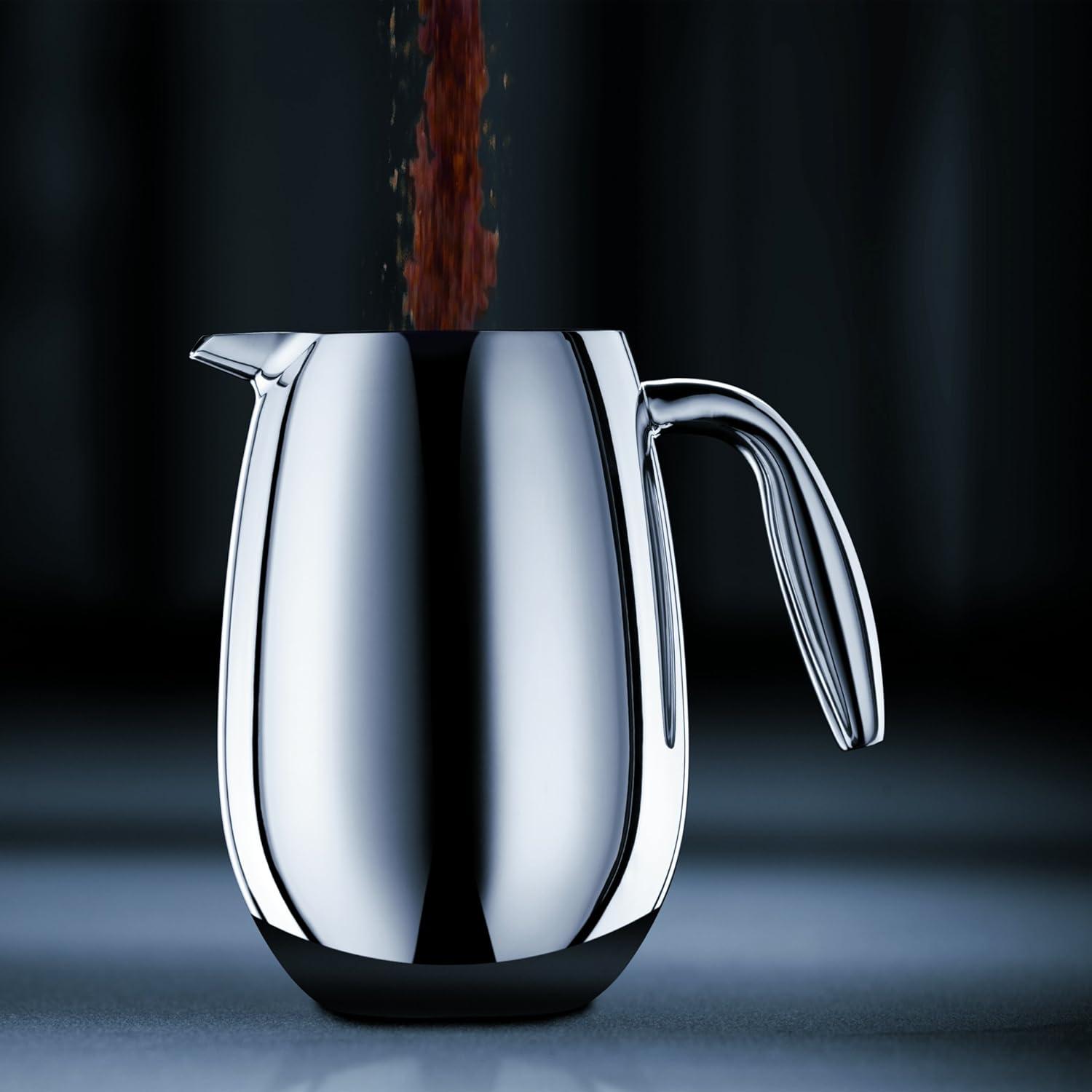 Bodum Columbia Double Wall Stainless Steel French Press Coffee Maker