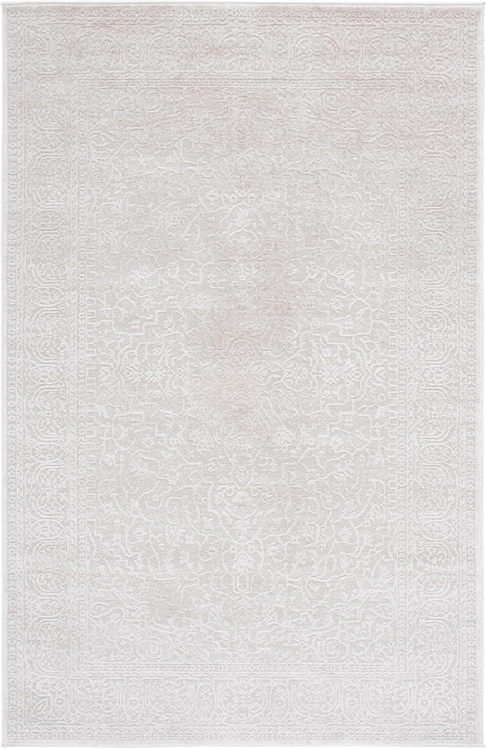 Reflection RFT670 Power Loomed Accent Rug - Creme/Ivory - 3'x5' - Safavieh.