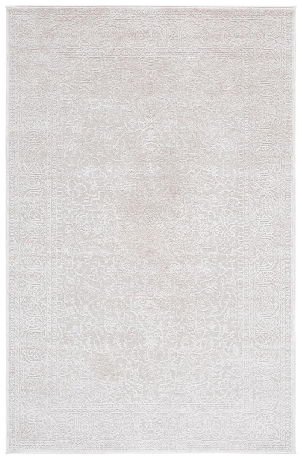 Reflection RFT670 Power Loomed Accent Rug - Creme/Ivory - 3'x5' - Safavieh.