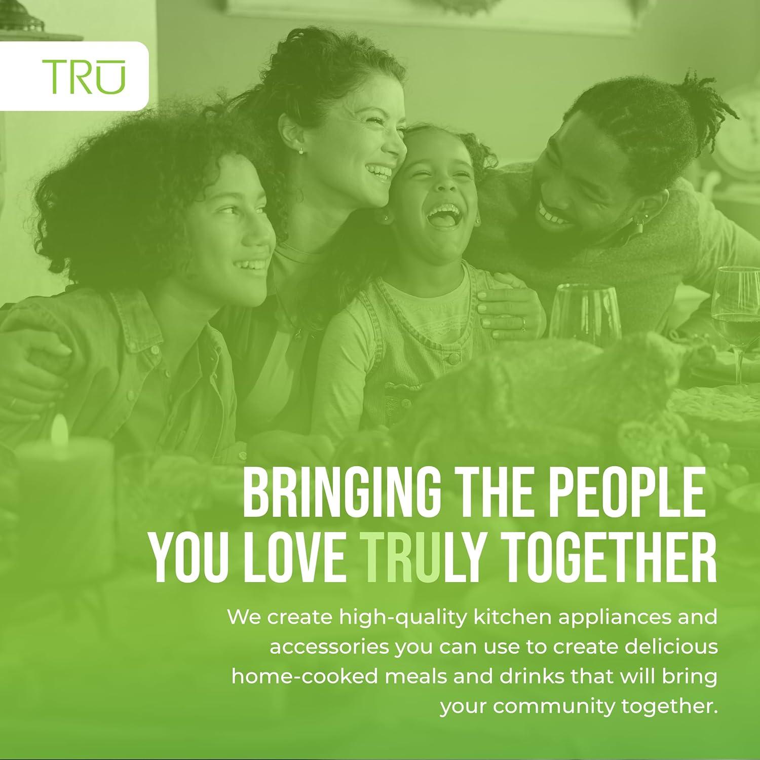 TRU Digital Control Pour Over Black 12-Cup Drip Coffee Maker