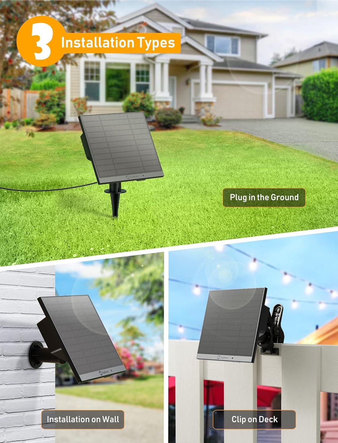 29Feet Solar String Lights Outdoor G40 Patio Lights with 25 LED Shatterproof Bulbs, 4 Light Modes, Weatherproof Hanging Lights for Backyard Bistro Pergola Party Decor, E12 Base, 2700K, Black
