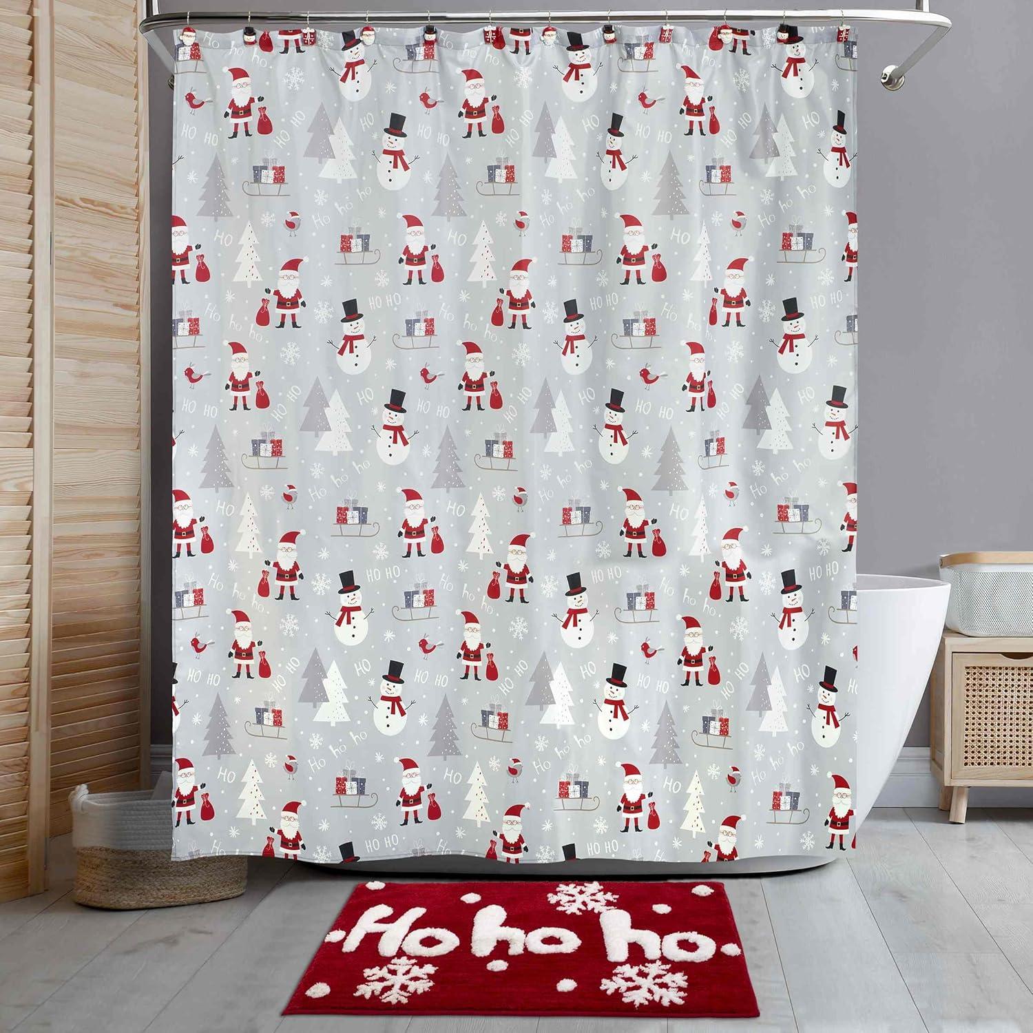 Avanti Linens Ho Ho Ho Shower Curtain