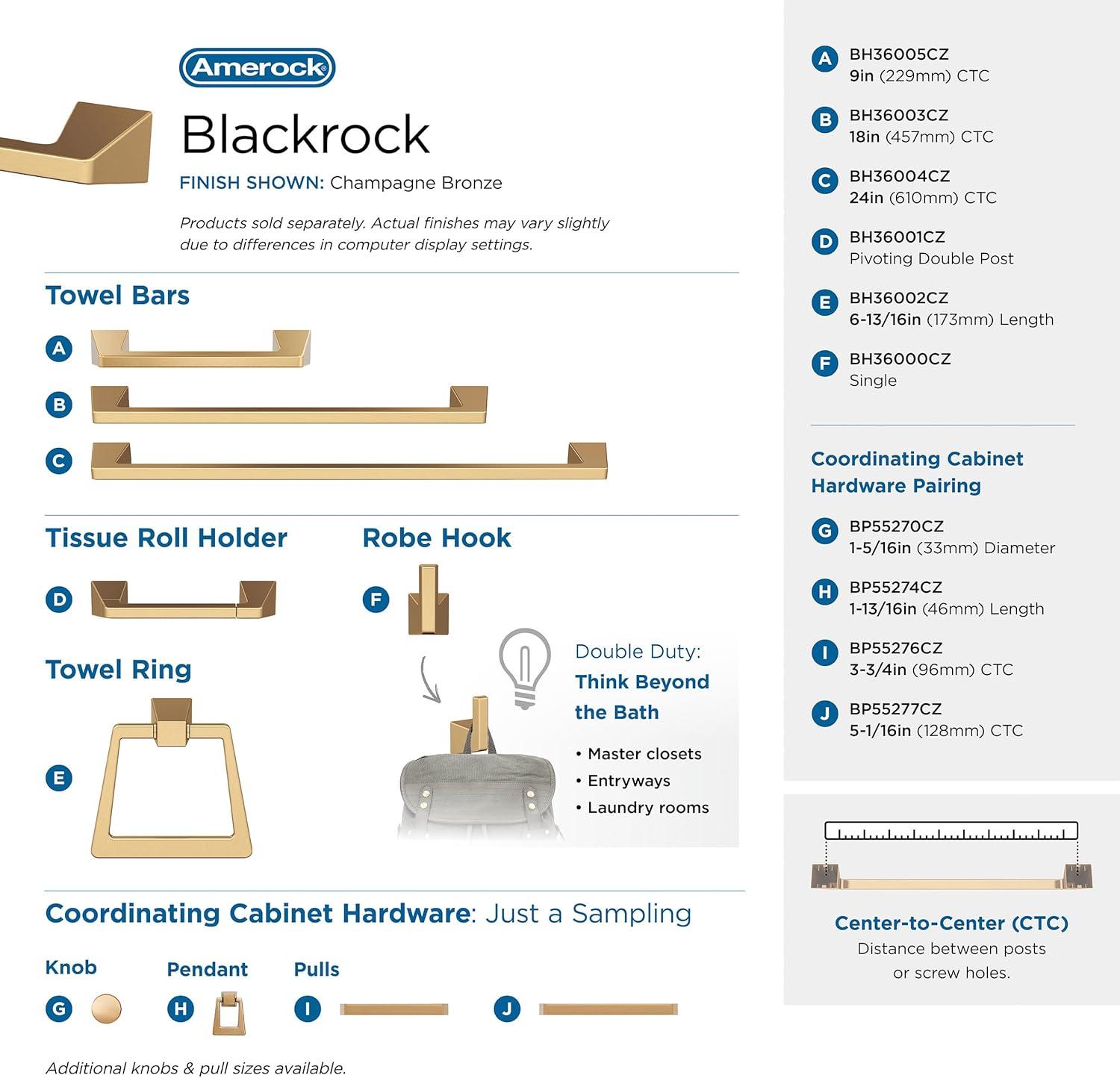 Blackrock Towel Bar
