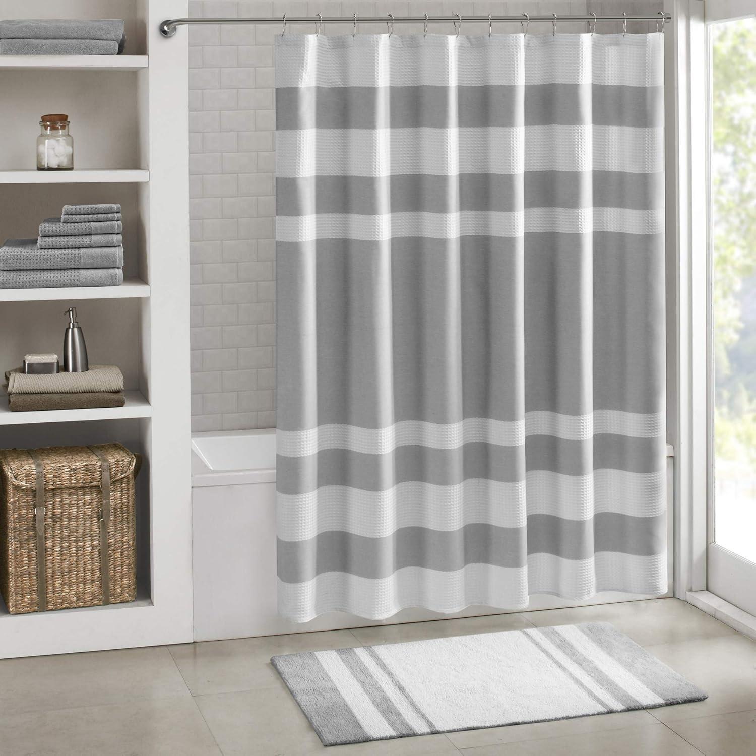 Madison Park Cotton Reversible Bath Rug