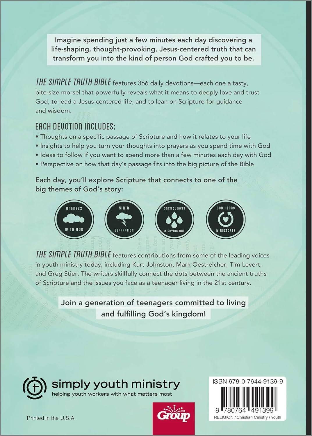 The Simple Truth Bible: 365 Daily Devotions for Students