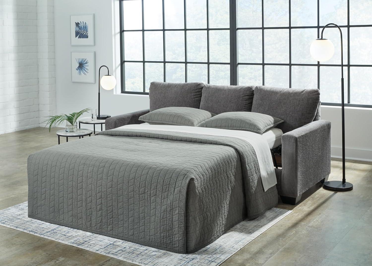 Square Arm Sofa Bed