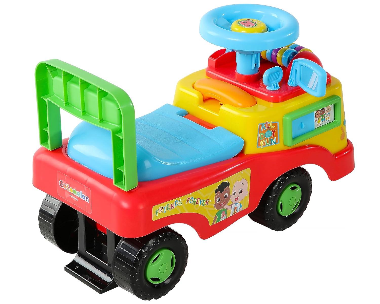 Dynacraft Cocomelon Foot to Floor Unisex Kids Ride-on For Age 1.5-3 Years